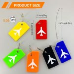 Silicone Luggage Check-in Name Tag - 4