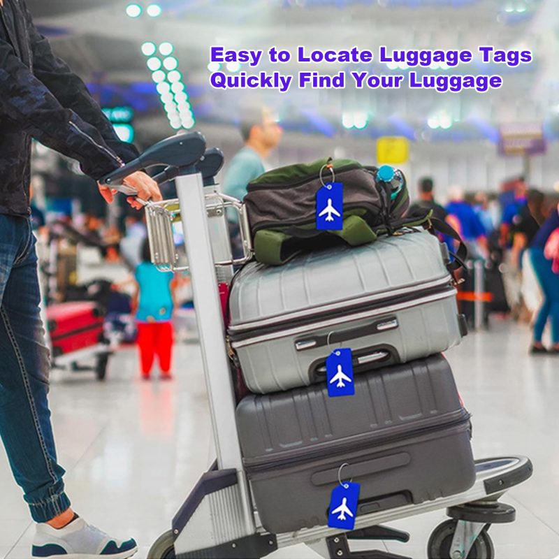 Silicone Luggage Check-in Name Tag - 7