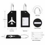 Silicone Name Tag For Travel - 1