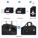 Silicone Name Tag For Travel - 3