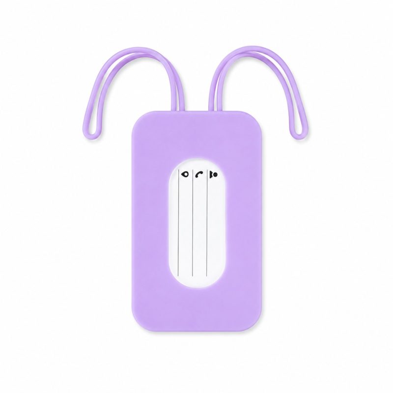 Silicone Travel Name Tag - 8