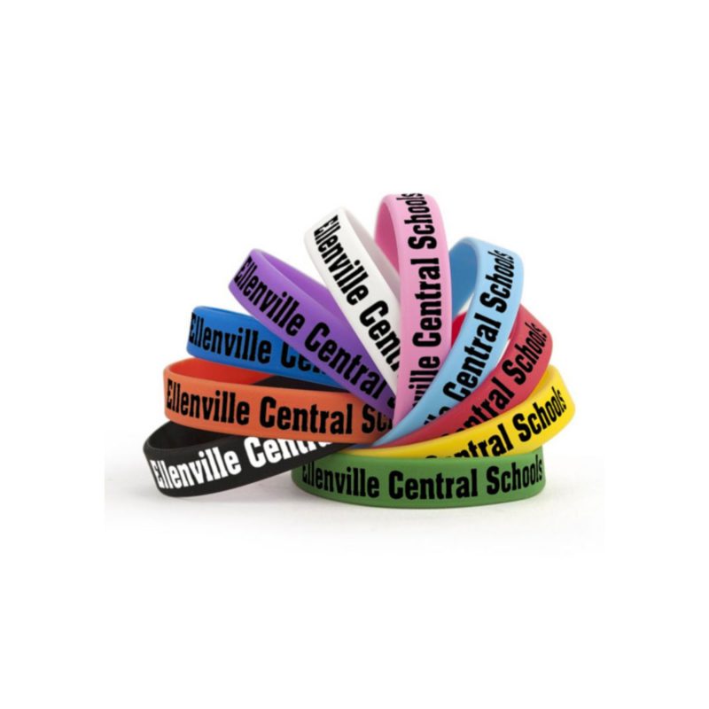 Silicone Wrist Band Screen Print