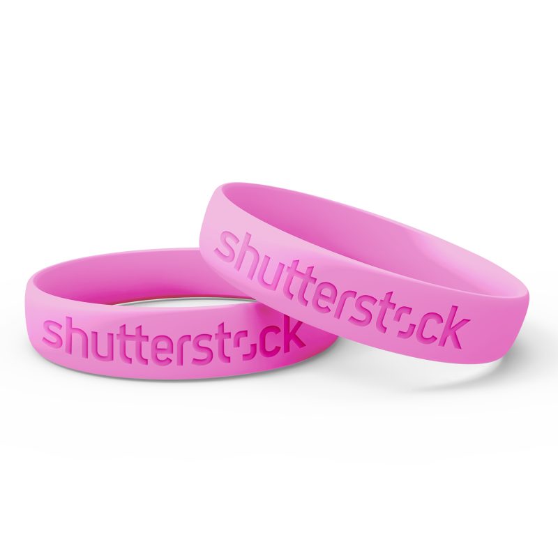 Silicone Wristband - Debossed - 6