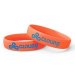 Silicone Wristbands -Debossed with 1 Color - 6