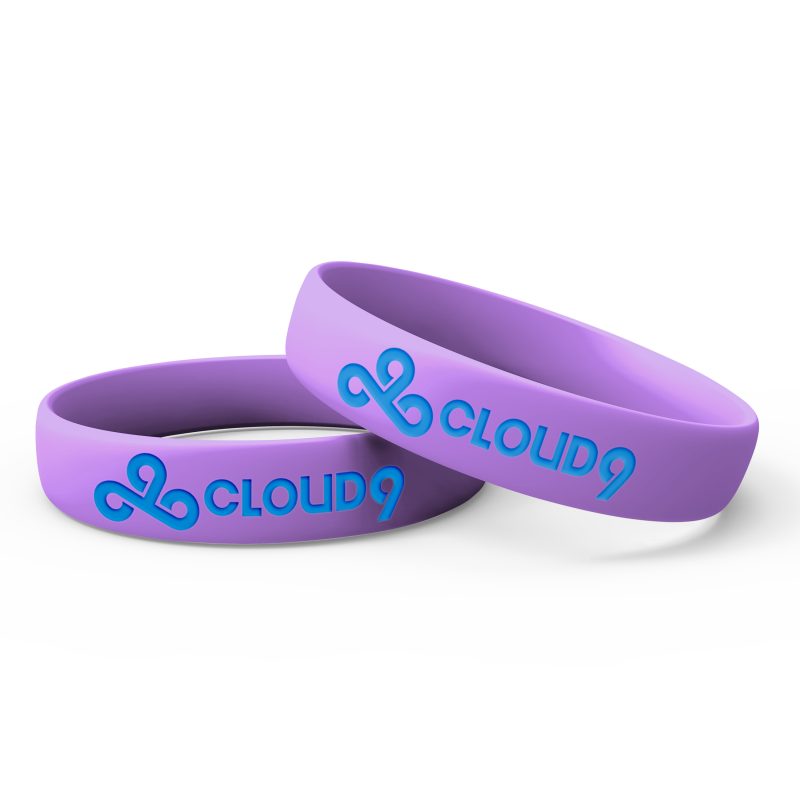 Silicone Wristbands -Debossed with 1 Color - 8
