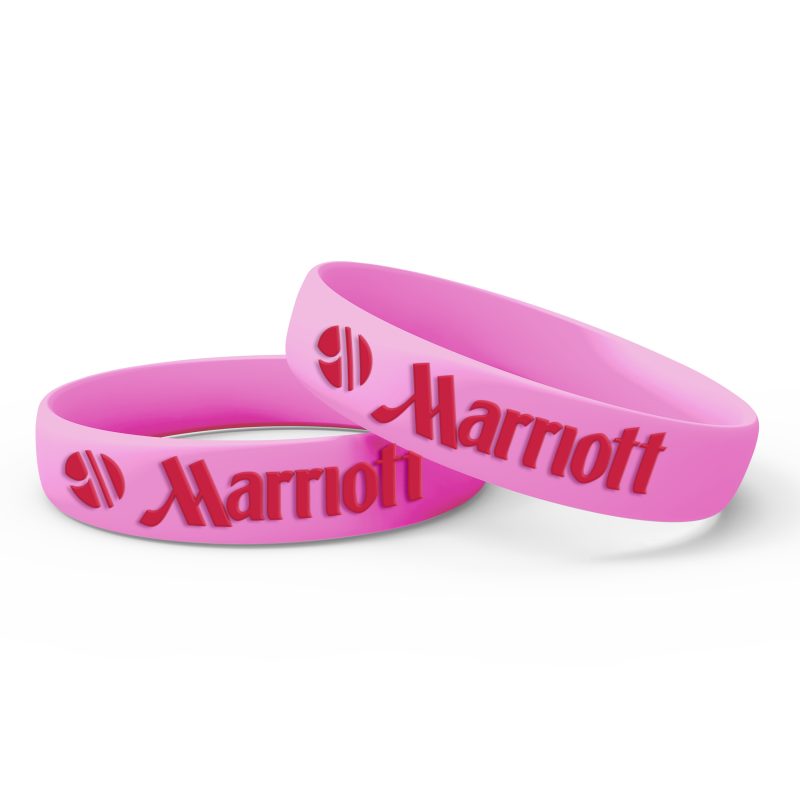 Silicone Wristbands - Embossed with 1 Color - 3