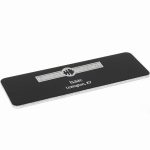 Silver City Metal Name Badge: 1" x 3" Express - 1