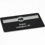 Silver City Metal Name Badge: 1.5" x 3" Express - 1