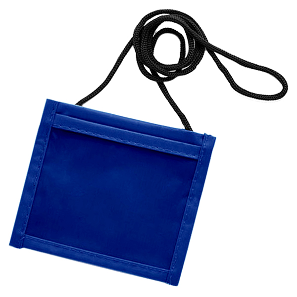 Single Clear Pocket Neck Wallet - 5