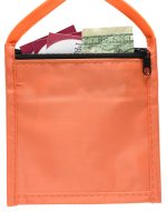 Single Pocket Neck Wallet w/Printed 3/8" Lanyard - 1