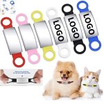 Slide-On Customizable Pet Dog ID Name Tag - 1