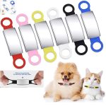 Slide-On Customizable Pet Dog ID Name Tag