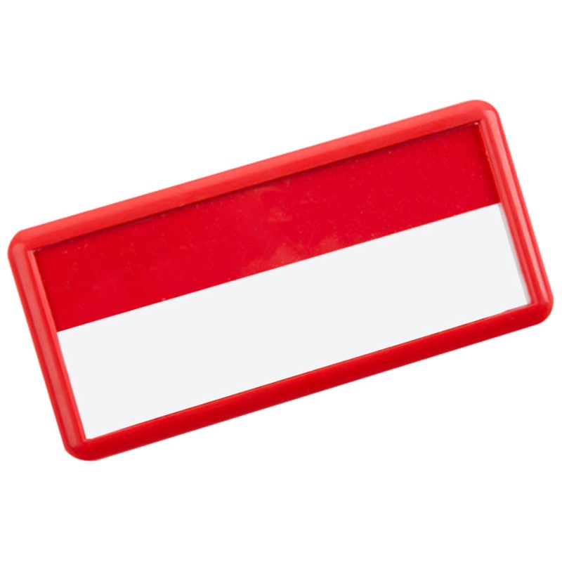 Small Pastic Reuseable Name Tag - 3