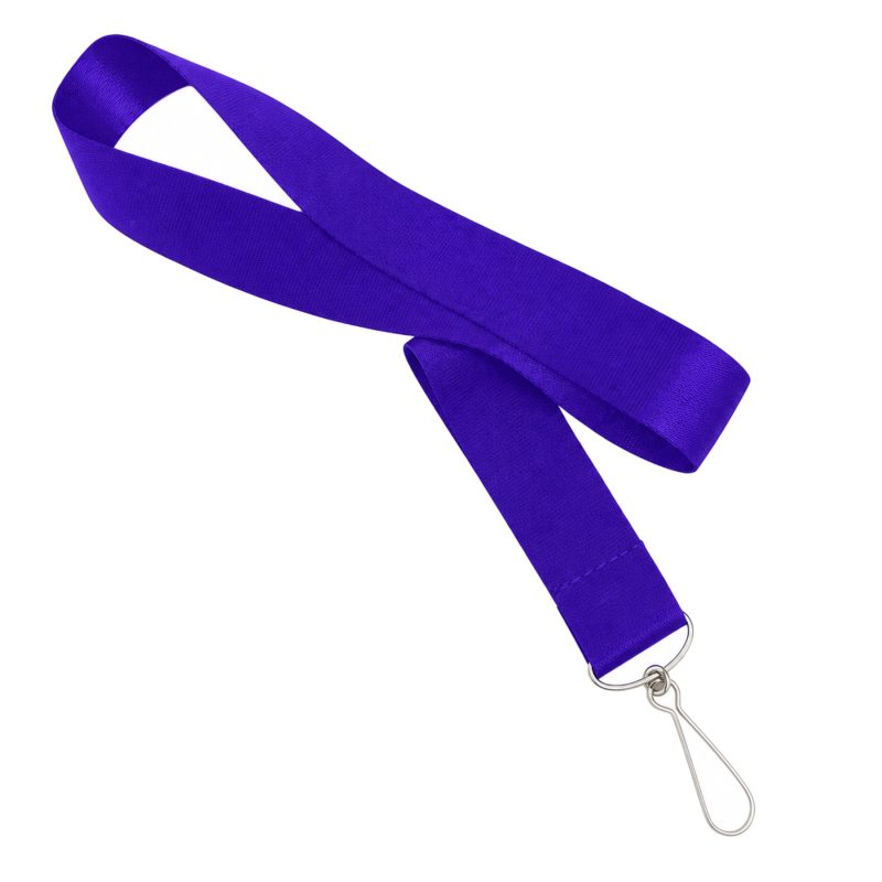 Smooth Nylon Credential Lanyard - 4