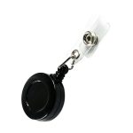 Snap-Closure Portable Retractable Name Tag - 1
