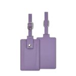 Snap-On Pu Luggage Name Tag - 3