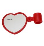 Spectrum Heart Stethoscope Name Tag