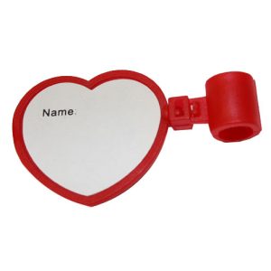 Spectrum Heart Stethoscope Name Tag