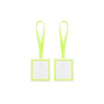 Square Blank Name Tag Pendant (Recycled Felt Keychain) - 8