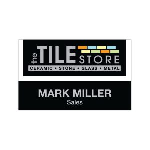 St. Paul Plastic Name Badge (Custom sized between 6 and 9 sq. in.)