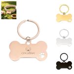Stainless Steel Dog Collar Name Tag