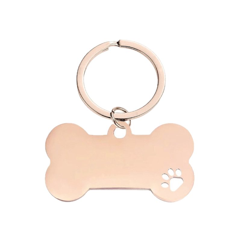 Stainless Steel Dog Collar Name Tag - 2