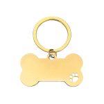 Stainless Steel Dog Collar Name Tag - 3