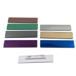 Stainless Steel Name Tag Badge - 1