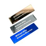 Stainless Steel Name Tag Badge - 2