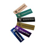 Stainless Steel Name Tag Badge - 3