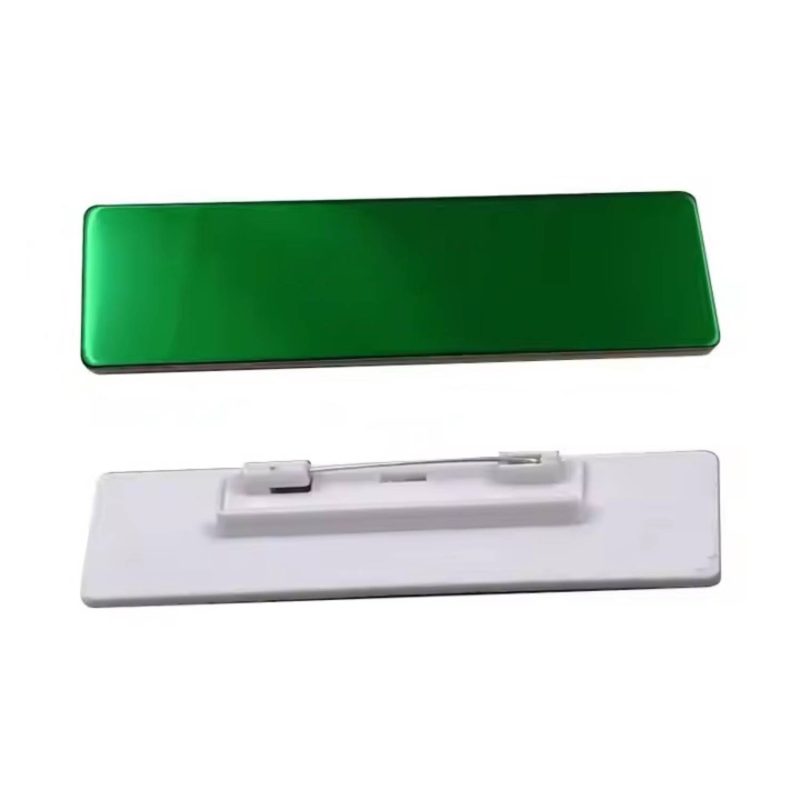 Stainless Steel Name Tag Badge - 9