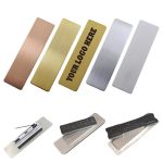 Stainless Steel Name Tag with Pin or Magnetic Back - 2