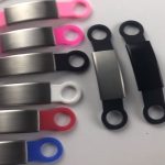Stainless Steel Silicone Dog Cat Pet Name Tag - 3