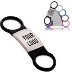 Stainless Steel Silicone Dog Cat Pet Name Tag
