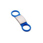 Stainless Steel Silicone Dog Cat Pet Name Tag - 4