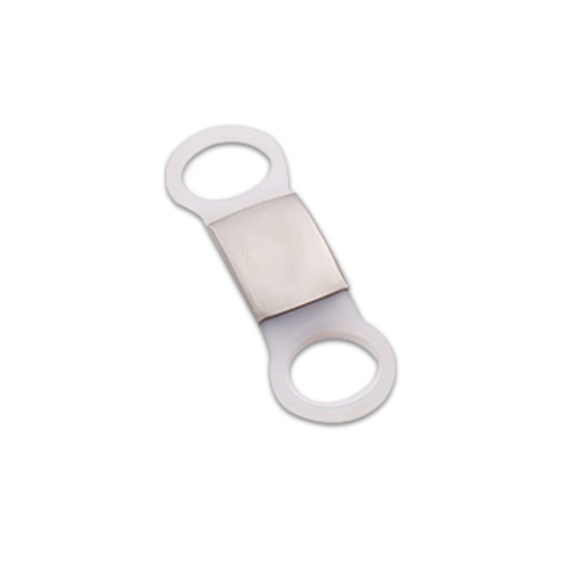 Stainless Steel Silicone Dog Cat Pet Name Tag - 5