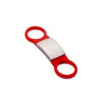 Stainless Steel Silicone Dog Cat Pet Name Tag - 6