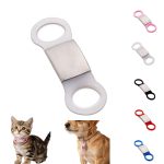 Stainless Steel Silicone Pet Name Tag - 1