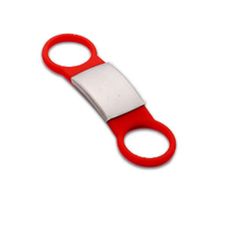 Stainless Steel Silicone Pet Name Tag - 5