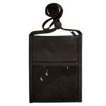 Standard Double Pocket Neck Wallet with a 3/8" Lanyards - 3