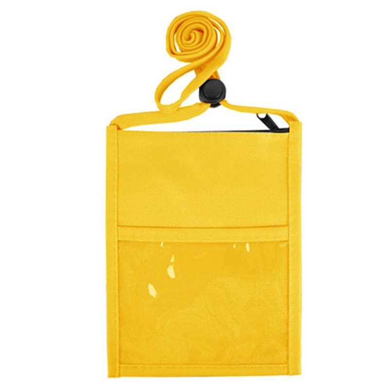 Standard Double Pocket Neck Wallet with a 3/8" Lanyards - 4