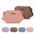 Textured Faux Leather Stethoscope Name Tag
