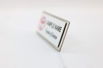 The Athena Executive full color metal name badge 1 1/2" X 3" - 4