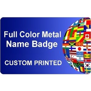 TopLine Metal Name Tag