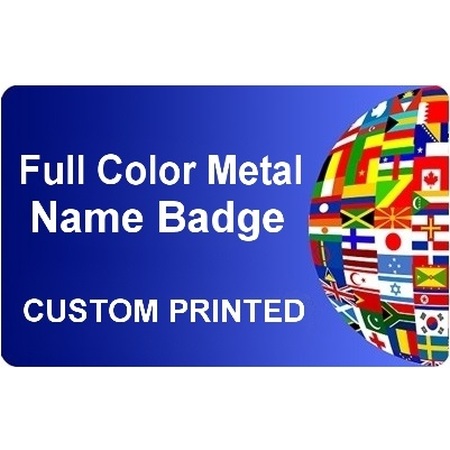 TopLine Metal Name Tag