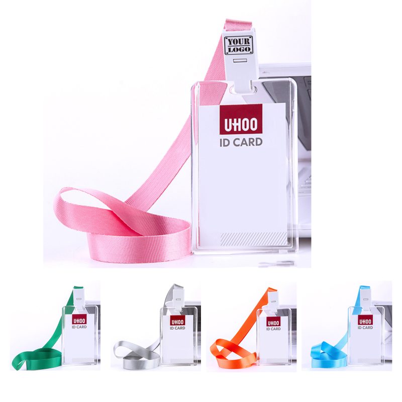Transparent Name Tag Holder For Work Id Card