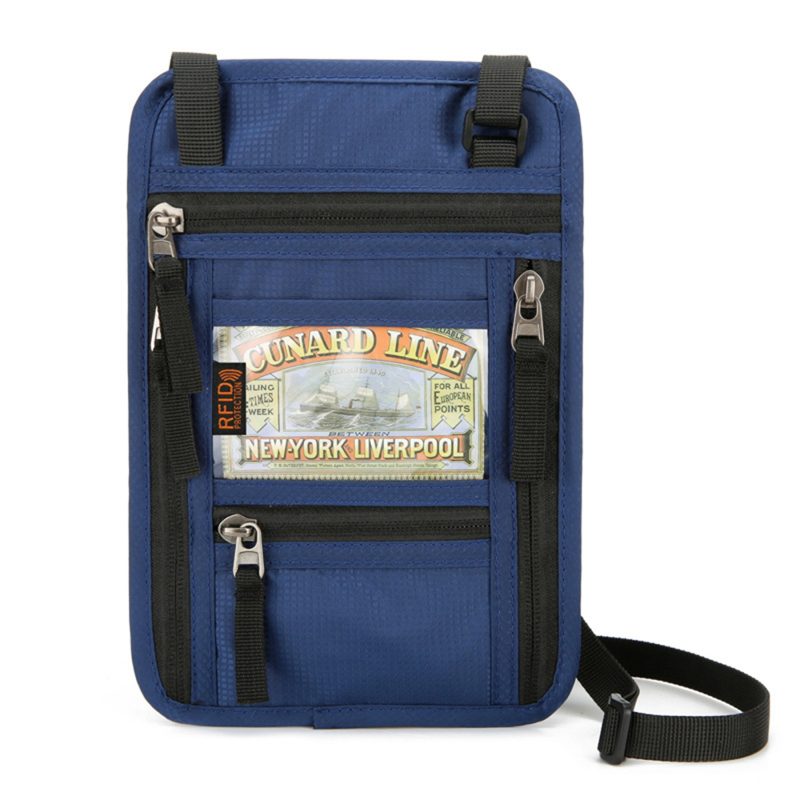 Travel Neck Wallet Passport Holder - 1
