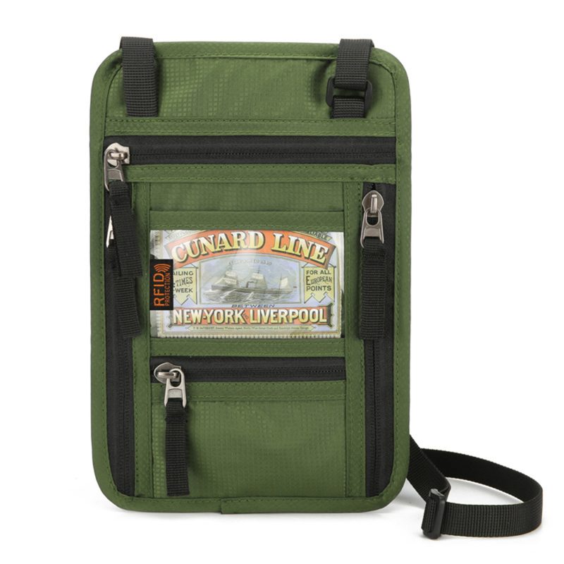 Travel Neck Wallet Passport Holder - 3