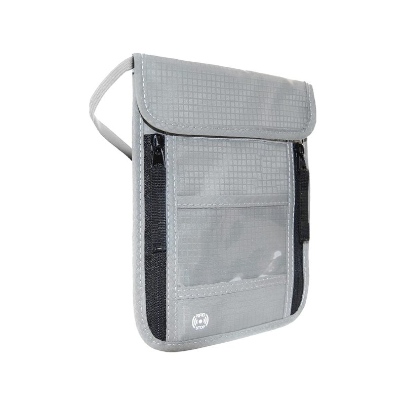 Travel Neck Wallet w/RFID Blocking - 2