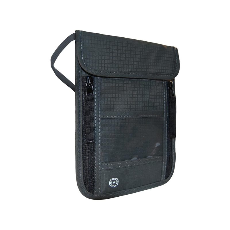 Travel Neck Wallet w/RFID Blocking - 5